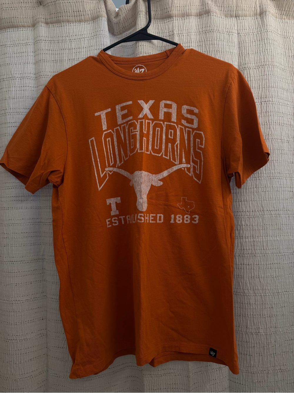 47 Brand Texas Longhorns Orange Graphic Tee